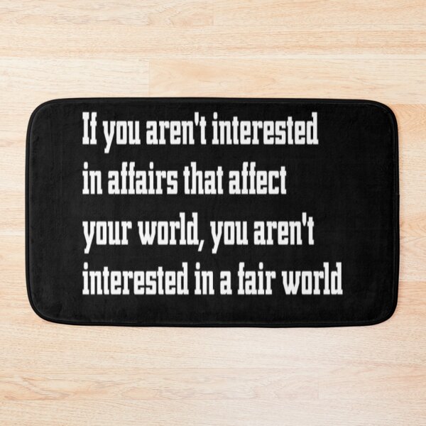 Item preview, A fair world designed and sold by PillowPuns.