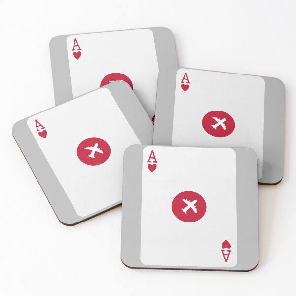 Item preview, Ace of Planes Flying With Hearts designed and sold by jetmike.