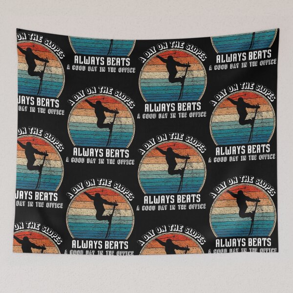 Item preview, skiing saying designed and sold by pirminio.