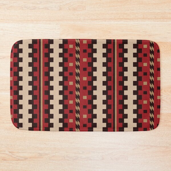 Item preview, Red Navajo Dazzling Pattern designed and sold by hellcom.