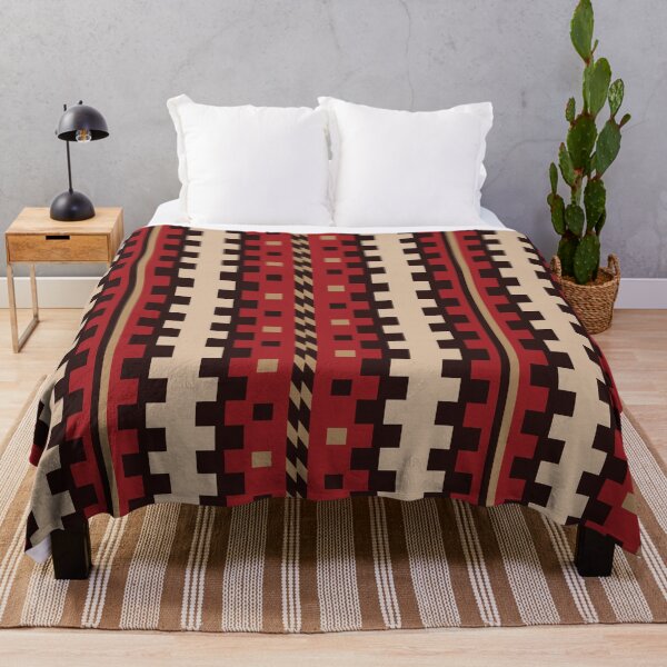 Item preview, Red Navajo Dazzling Pattern designed and sold by hellcom.
