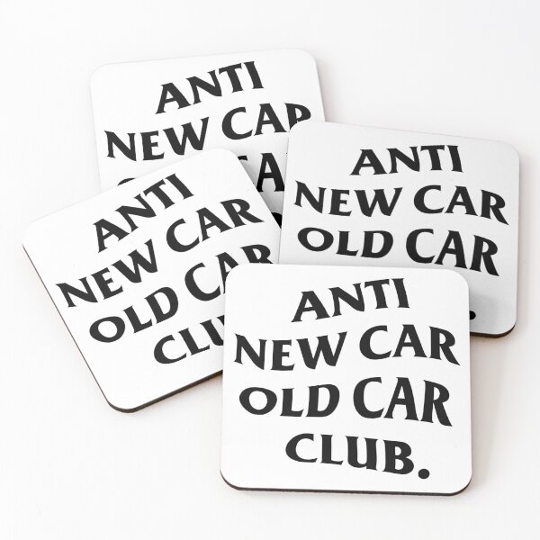 Item preview, Anti New Car Old Car Club designed and sold by Miss-Martin.