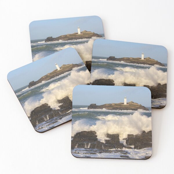 Item preview, Stormy sea at Godrevy designed and sold by bitm2007.