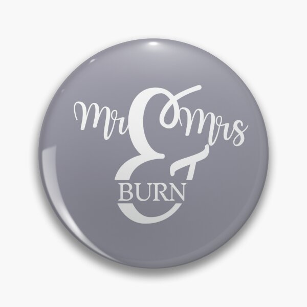 Item preview, Mr & Mrs BURN | SILVER designed and sold by yourscotborders.