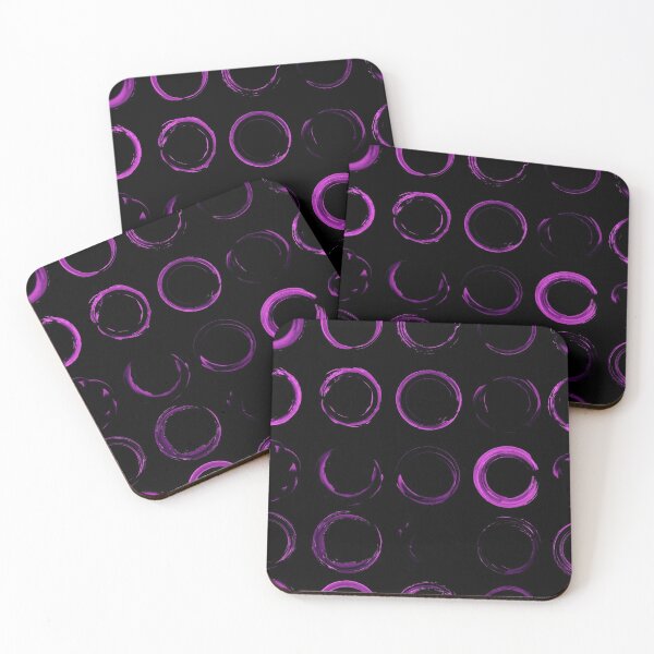 Item preview, Hand drawn watercolor circles designed and sold by ivorry.