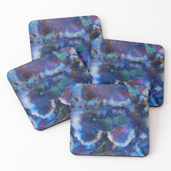 Item preview, Wild and vibrant abstract watercolor or ink painting on grunge paper texture.  designed and sold by FENIO.