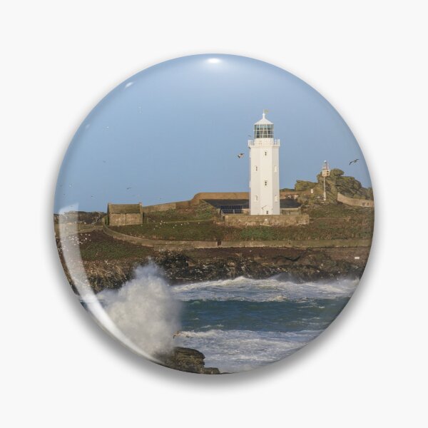 Item preview, Rough sea at Godrevy Lighthouse  designed and sold by bitm2007.