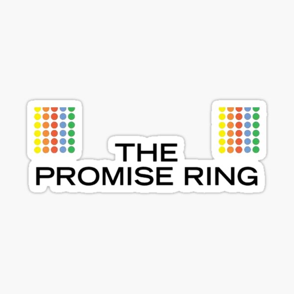 "The Promise Ring Logo (w/ Circles)" Sticker for Sale by everythingemo