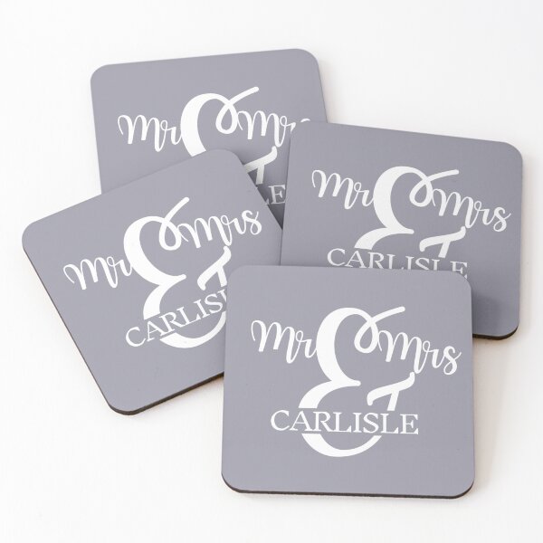 Item preview, Mr & Mrs CARLISLE | SILVER designed and sold by yourscotborders.