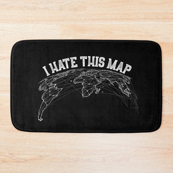 Item preview, I Hate This Map Gamer Gaming  designed and sold by bestshirtdesign.