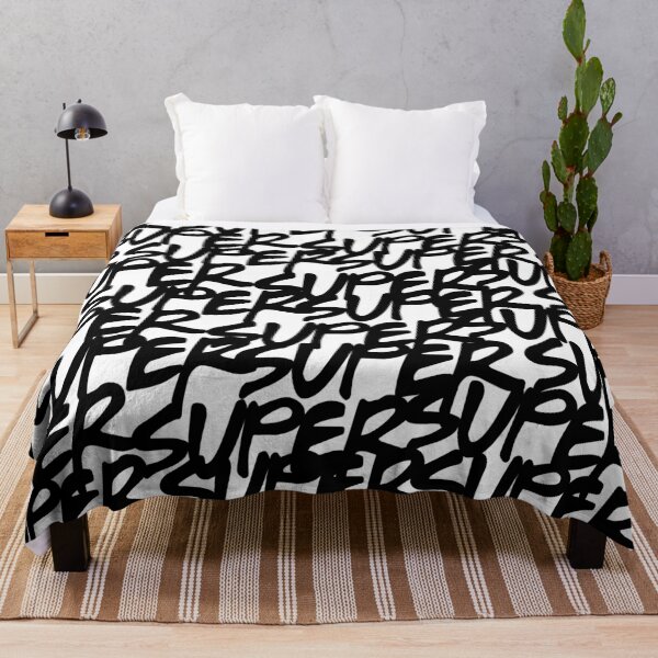 Item preview, super text pattern black and white designed and sold by ohaniki.