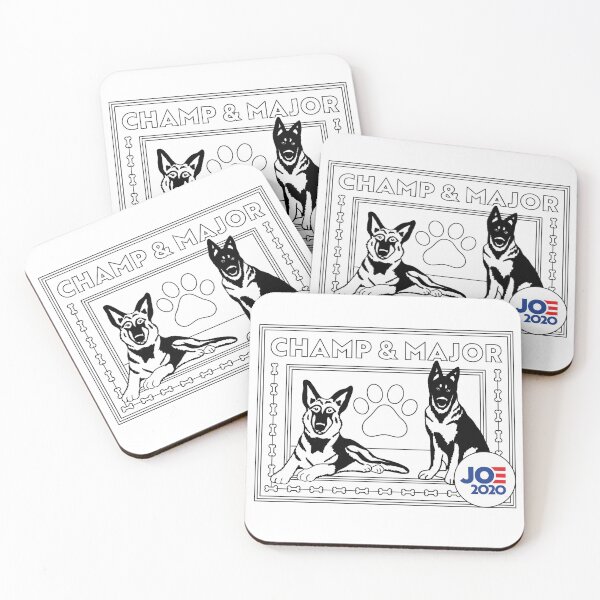 Item preview, Champ and Major to Whitehouse, Let’s put dogs back in the White House. designed and sold by Wanderers'  Arcadia.