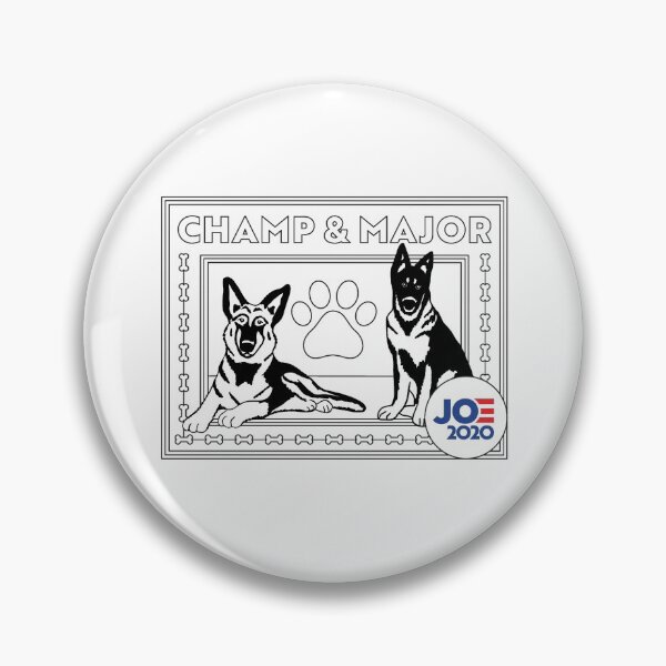 Item preview, Champ and Major to Whitehouse, Let’s put dogs back in the White House. designed and sold by Wanderers'  Arcadia.