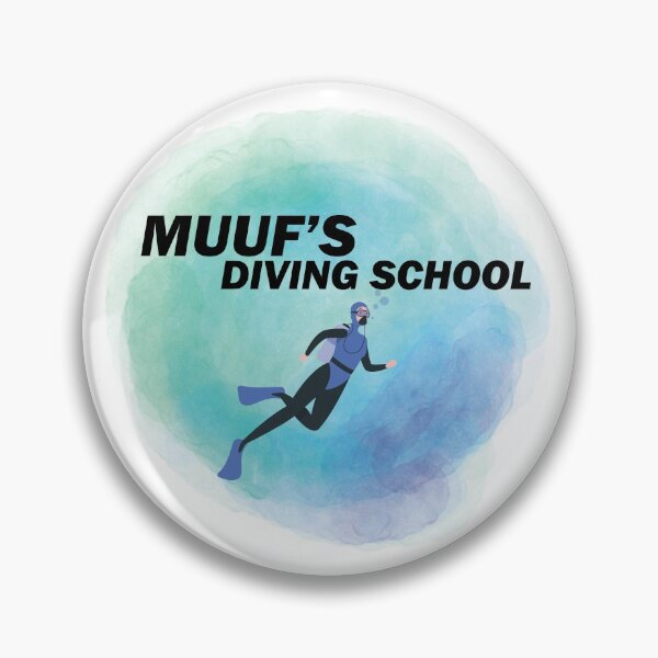 Artikelvorschau, Muufs Tauchschule "Scuba Diving Muff Diver School" entworfen und verkauft von bkjournaly2020.