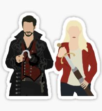 Once Upon A Time: Emma & Hook Sticker