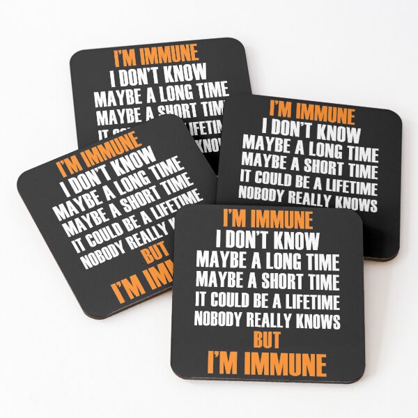 Item preview, Maybe Im Immune designed and sold by MoonsmileProd.