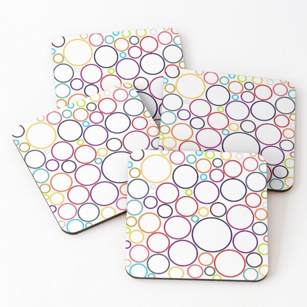 Item preview, Colored Hoops designed and sold by Laura-Arbol.