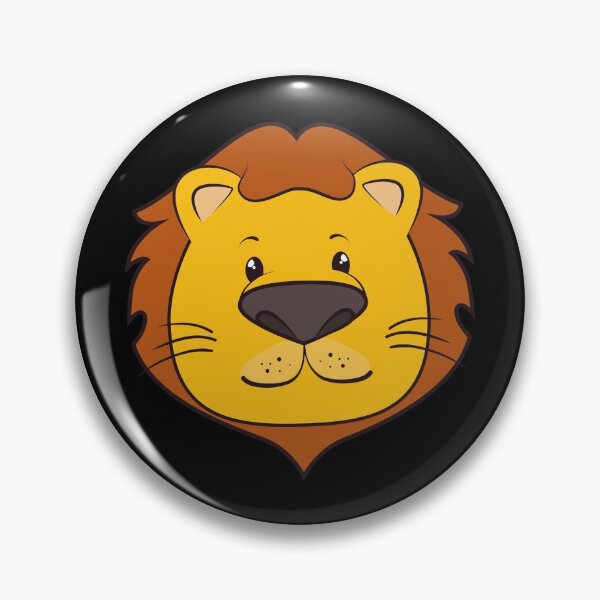 Item preview, Lion head Cartoon designed and sold by goseriesfilms.