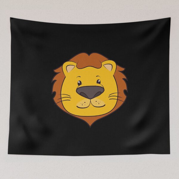 Item preview, Lion head Cartoon designed and sold by goseriesfilms.