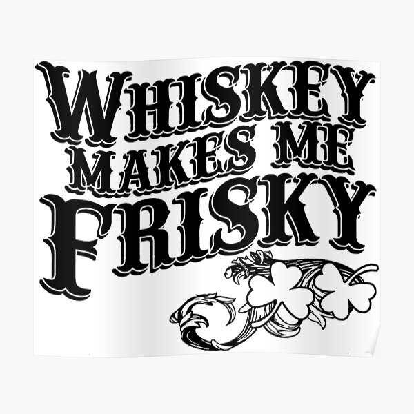 Whiskey on Fire Jack Daniels Feuer whisky lounge bar Poster