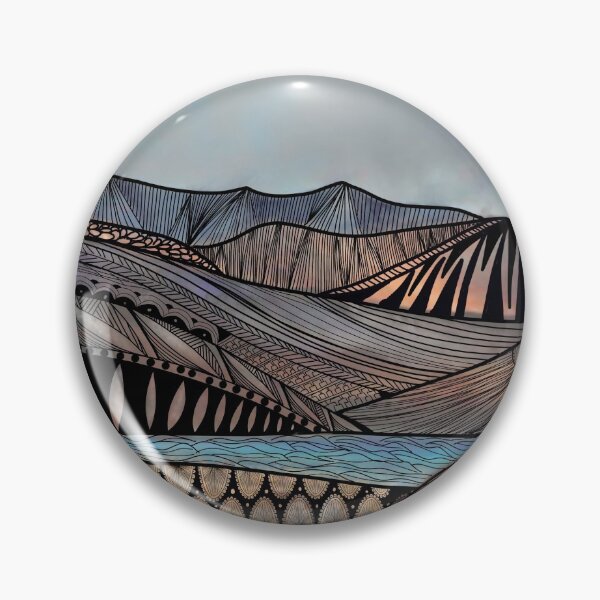 Item preview, Mountain landscape early morning  designed and sold by ahahdodo.