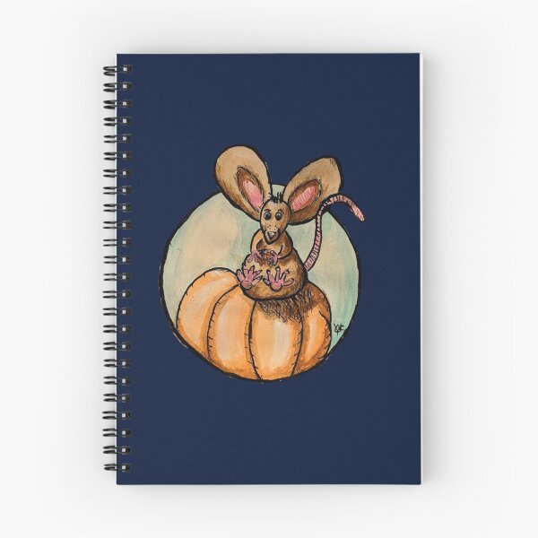 Item preview, Big-Eared Mouse On A Pumpkin  designed and sold by MagicGnome47.