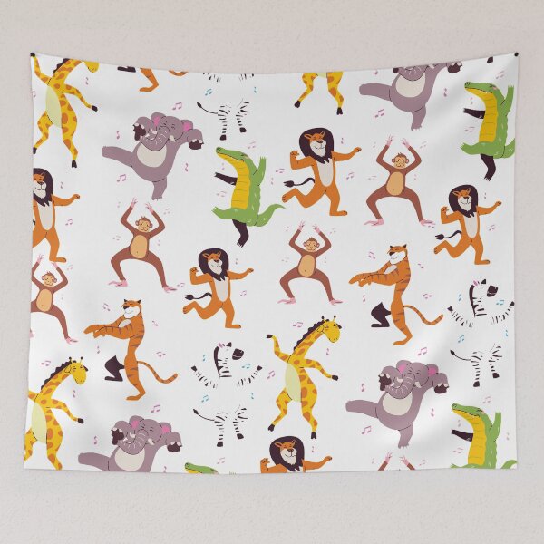 Item preview, dancing animals  designed and sold by artjojo.