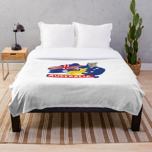 Item preview, Australia Flag Map Continent Kangaroo Koala designed and sold by Babetteverbeke.
