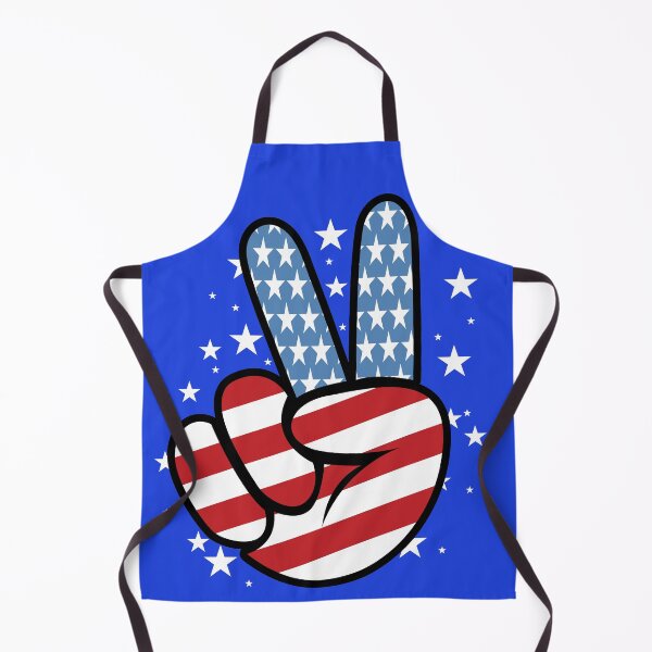 Artikelvorschau, Amerikanischer Frieden - Friedenszeichen-Handflagge entworfen und verkauft von Mystik-Media.