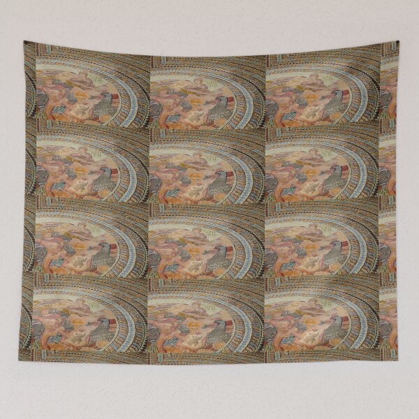 Item preview, Ancient Greek Roman Mosaic Tile Picture designed and sold by Talia Felix.