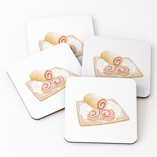 Item preview, Watercolor Illustration of Swiss Roll designed and sold by iswenyi.