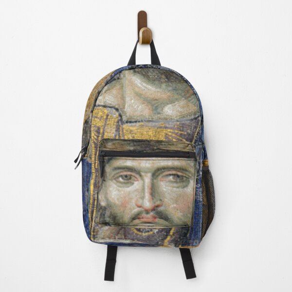Item preview, Christ Pantocrator Mosiac Iconic Religious Roman Art designed and sold by taiche.