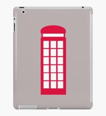 phone booth iPad Case/Skin