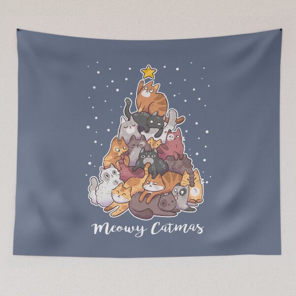 Item preview, Meowy Catmas designed and sold by kattvalk.