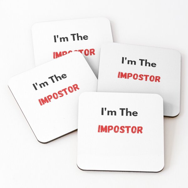 Item preview, I'm The Impostor : Funny Sticker Idea designed and sold by TAHA-STORE.