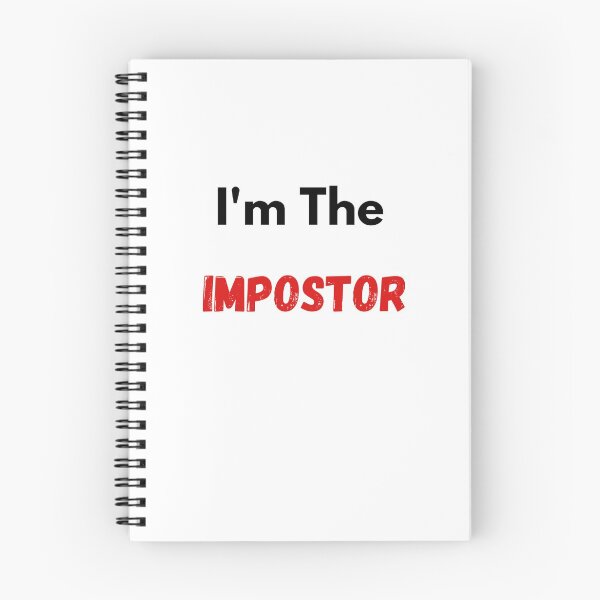 Item preview, I'm The Impostor : Funny Sticker Idea designed and sold by TAHA-STORE.