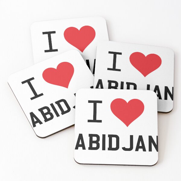 Item preview, I Love Abidjan designed and sold by mugify.