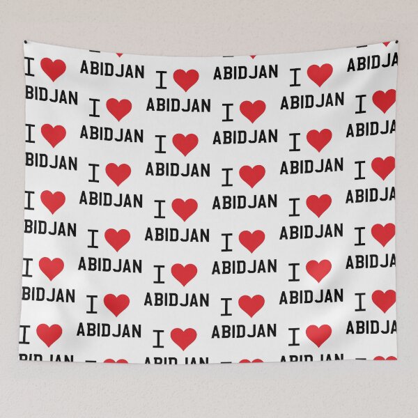 Item preview, I Love Abidjan designed and sold by mugify.