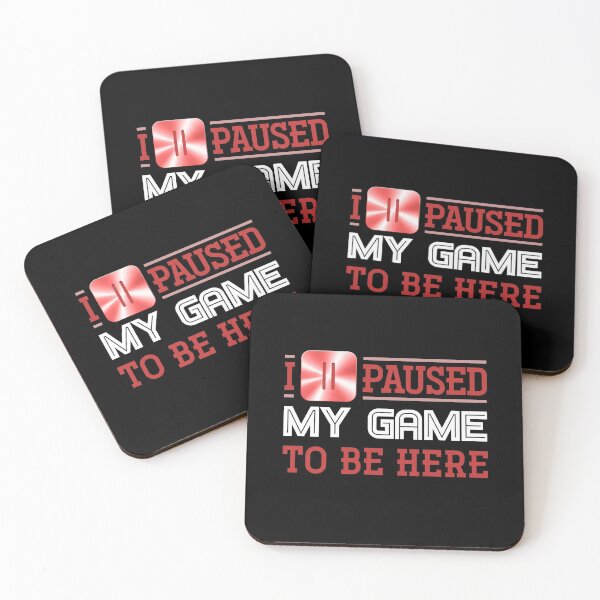 Item preview, I Paused My Game To Be Here Gaming  designed and sold by bestshirtdesign.