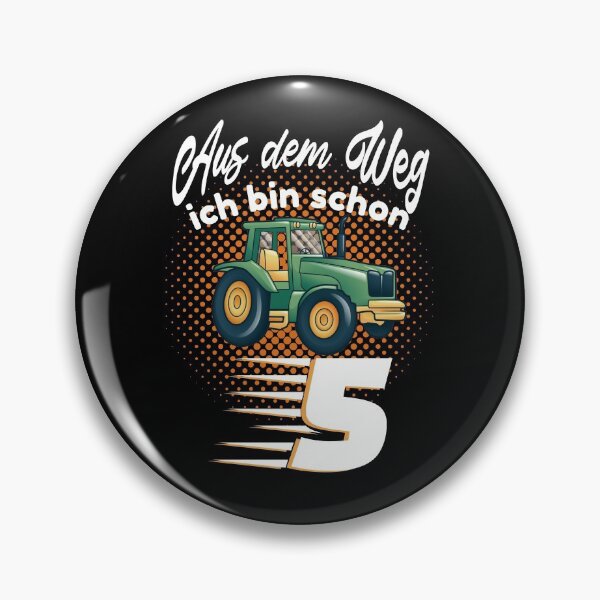 Artikelvorschau, Kinder Traktor Geburtstag 5 Jahre entworfen und verkauft von pirminio.
