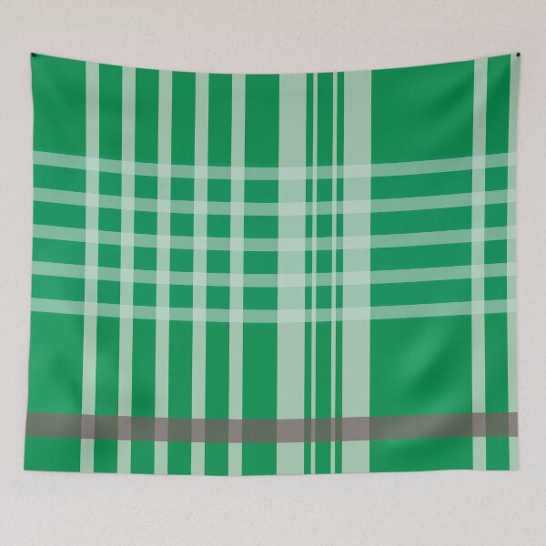 Item preview, Vichy pattern in green tones designed and sold by apicon.