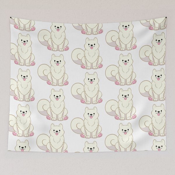 Item preview, Samoyed Sebastian - White designed and sold by Raptor Goes RAWR! (RadiantGlyph).