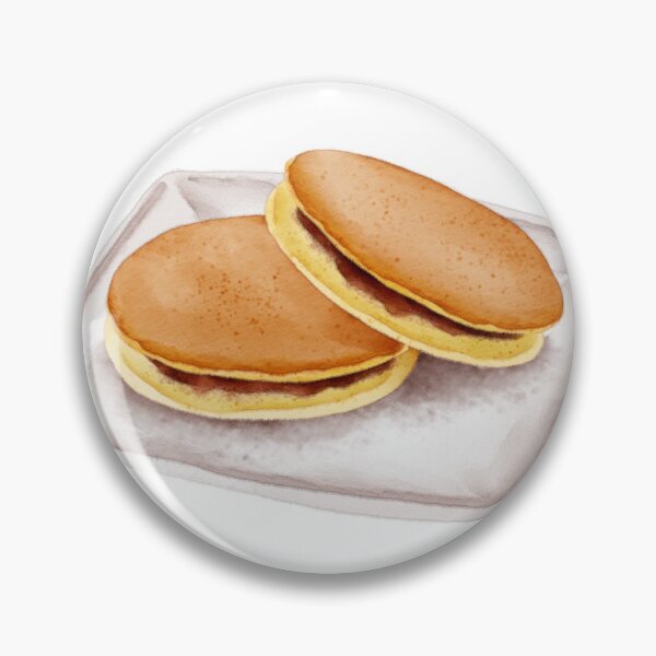 Item preview, Watercolor Illustration of A classic Japanese confection Dorayaki designed and sold by iswenyi.