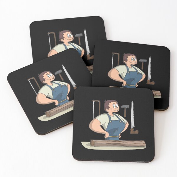 Item preview, Carpenter at workbench designed and sold by Monkey Ful.