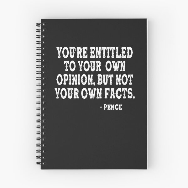 Item preview, Pence Funny Gift vice president Entitled to Your Own Opinion But Not Your Own Facts designed and sold by iamspiner.