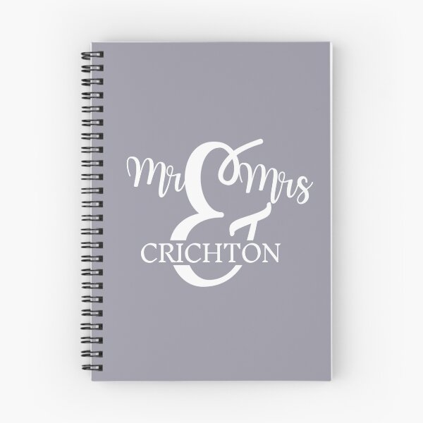 Item preview, Mr & Mrs CRICHTON | SILVER designed and sold by yourscotborders.