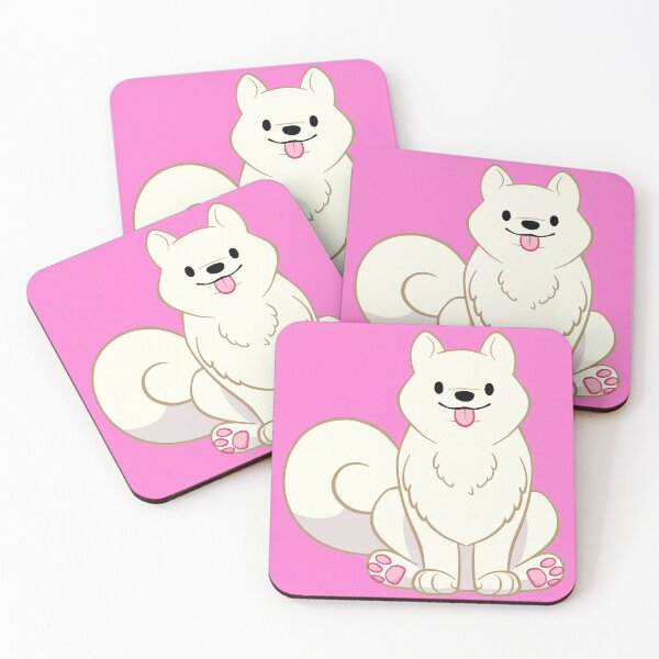 Item preview, Samoyed Sebastian - Pink designed and sold by Raptor Goes RAWR! (RadiantGlyph).