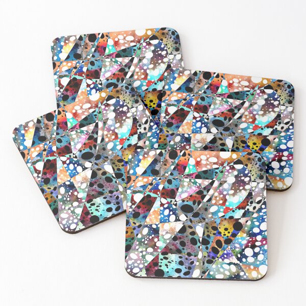 Item preview, Dots pop textured splash doodle, hand drawn naive motive on grunge paper texture in abstract constructivism retro art style. designed and sold by FENIO.