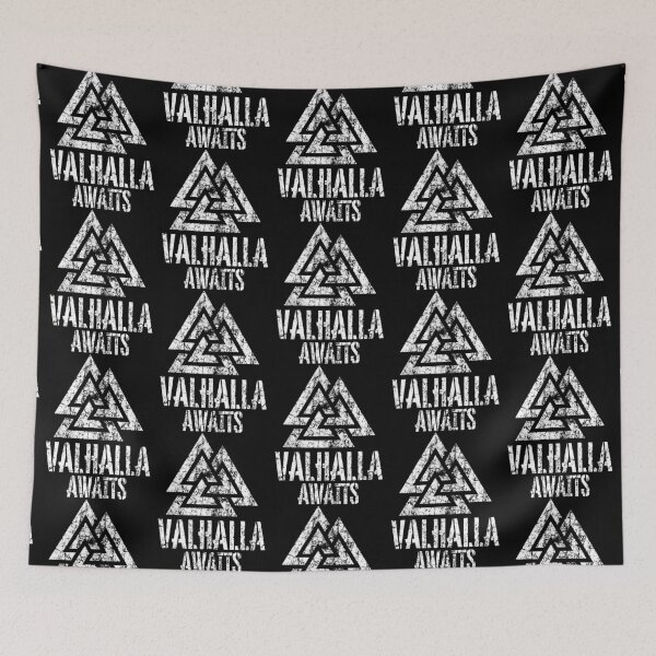 Item preview, Valhalla Awaits - Valknut designed and sold by RIVEofficial.