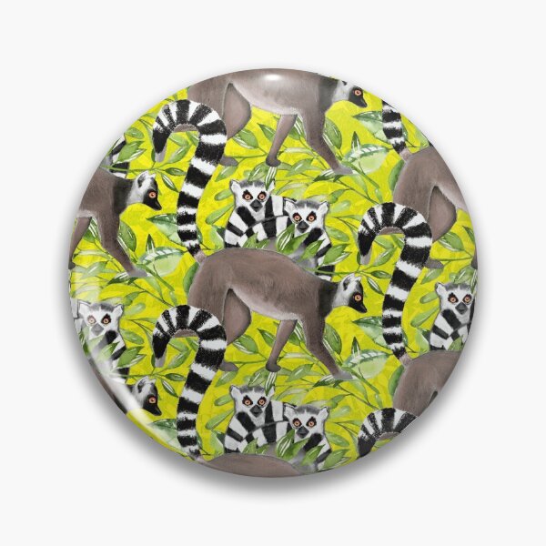 Item preview, Ring-Tailed Lemurs in the Jungle designed and sold by AntiqueImages.